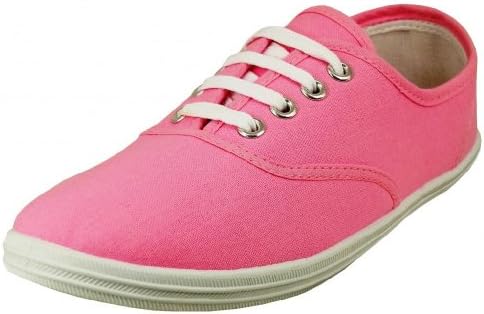 EasySteps Women's Canvas Lace Up Shoes with Padded Insole