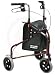 Drive Medical 10218FBL Winnie Go-Lite Deluxe 3 Wheel Rollator - Flame Blue