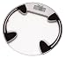 Escali 400lb Capacity Round Glass Platform Bathroon Scale