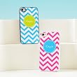 White Chevron Personalized Case for IPhone 4 and 4S