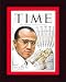Dr. Jonas Salk / TIME Cover: March 29, 1954, Framed Art Print by TIME Magazine