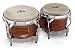 Latin Percussion Matador Bongos with Tunable Heads, Almond Brown