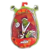 Shrek 2 Santa Shrek Action Figure By Hasbro