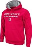 NCAA Ohio State Buckeyes Bootleg Pullover Hoodie (Red, Small)