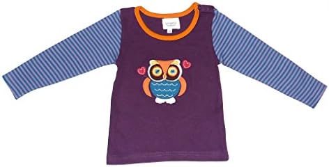 Origany Baby Girls' Zoo Time T-Shirt 0-3M Mauve
