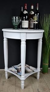 ... Landhaus rund antik Weiß Shabby Chic 170: Amazon.de: Küche