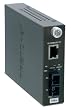 TRENDnet 100Base-TX to 100Base-FX Single Mode SC Fiber Converter (15 Km, 9.3 Miles) TFC-110S15 (Black)
