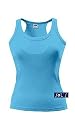 Damen Tank Top Coconut Racerback Vest. Ärmelloses T-Shirt in 12 Farben und den Grössen S, M, L und XL