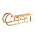 R.P.L. Trading Colint H�rnerrodel mit Lattensitz, beige, 110cm, HCL40110