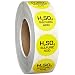 I-Chem Label, Sulfuric Acid, Case of 1000