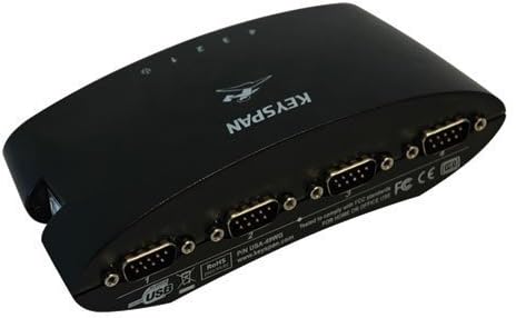 Tripp Lite Keyspan High-Speed 4-Port RS232 Serial DB9 to USB Adapter Hub(USA-49WG) by Keyspan