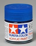 81023 Acrylic X23 Clear Blue 3/4 oz