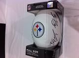 Ben Roethlisberger & Troy Polamalu Autographed Hand Signed Full Size Pittsburgh Steelers Football