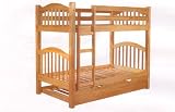 Beautiful Honey Oak Finish Twin Size Bunk Bed/Trundle