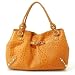 Apparel : Nina Raye Stud Detail Ostrich Handbag