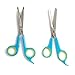 ZIWETO PETS Premium Quality Grooming Scissors Set for Dog and Cats (2 Piece Set Incudes Cutting Shear and Thinning Shear 6.5 inch) with Rounded tips