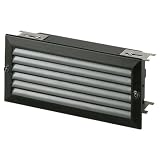 Seagull Ambiance® Recessed Brick Light - Blk - Black