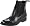 Black Smooth Leather