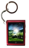 Visual Land 1.8-Inch Digital Keychain Photo Viewer (Red)