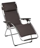Lafuma Futura-XL  Lounger, Black