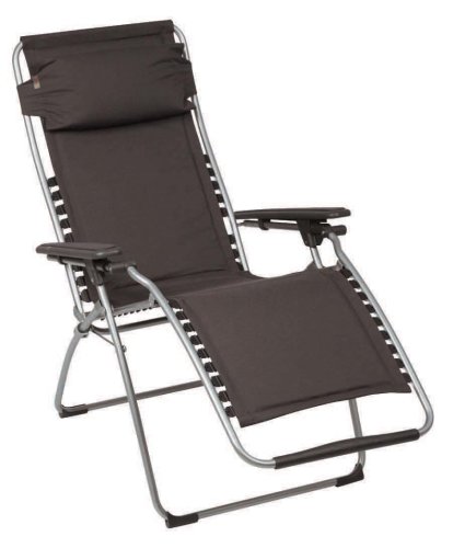 Lafuma Futura-XL Lounger, Black