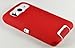 LiViTech(TM) Double Layer Hard Case for HTC Desire HD / Inspire 4G (White) (Red / White)