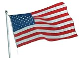 Vestil United States Flag – 5ft.W x 3ft.H, Nylon, Model# AFL-20