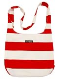 marimekko マリメッコ バッグ KORSI OBI コルシィオビ ホワイト/レッド 5263426857-75の画像