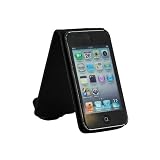 TeckNet iPod Touch 4G Leather Case Pack - Black Leather Case + 2 x Screen Protectors for New Apple iPod Touch 4th Generation - 8GB 32GB 64GB