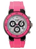 Best Prices Mulco MW3-70604-088 Stainless Steel Chronograph Purple Dial and Bezel Watch Pink Chronograph Watch