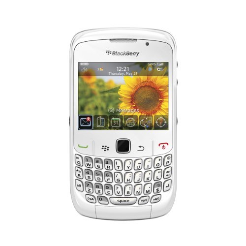 Blackberry 8520 WHITE GSM 850/900/1800/1900Mhz UNLOCKED WORLDWIDE WITH WARRANTY