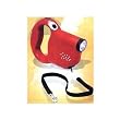 Retractable Dog Leash with Flashlight (Red)