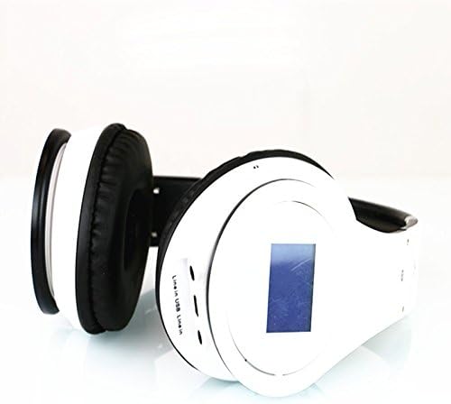 BOAS 677S Soundproof Stereo Wireless Bluetooth Headphone v3.0 Noise Cancelling Earphone With Microphone Headset Support FM TF MP3 Player(White)