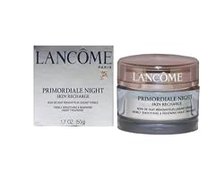 Lancome Paris  Primordiale Night Skin Recharge Visibly Smoothing & Renewing Night Treatment 1.7 Ounce (50g) Jar
