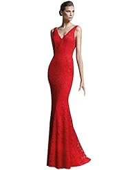 Backless Evening Dress/Wedding Party Dress 