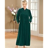 Long Velour Lounger, Green, Medium