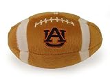 Auburn Tigers Plush Football Dog Toy with Squeaker