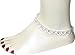 Indian Jewelry From India Silver Anklet Pairs 10.25 inches