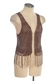 VEST WITH BOTTOM FRINGE