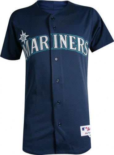Seattle Mariners Alternate Navy Authentic MLB Jersey