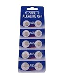 (10) AG5 393 LR754 SR754 Alkaline Battery Button Cell