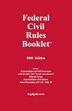 2008 Federal Civil Rules Booklet