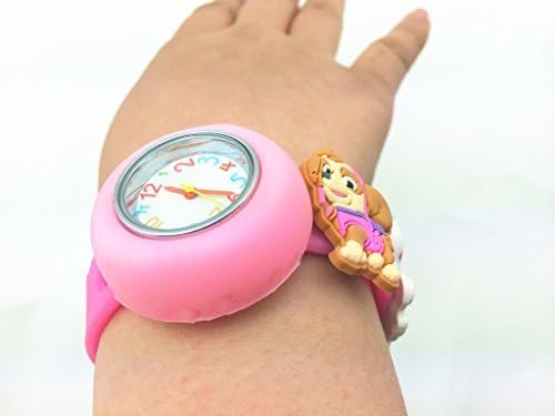 1 White Kids DIY Lovely Watch + 18 Peppa Pig Shoe Charms Party Birthday Gift