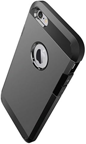 iPhone 6 Case, ArmorPro® iPhone 6 Case [NEW IMPROVED DESIGN and LIFETIME WARRANTY] Double Layer Shock Absorbing iPhone 6 Cover | Best iPhone 6 Case for 4.7 inch Screen (Gun Metal Grey)