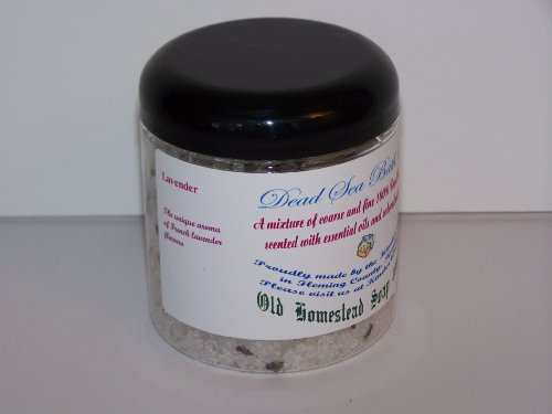 8 Oz. 100% Dead Sea Bath Salts (Lavender)