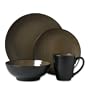 Pfaltzgraff Everyday Orbit Tan 16-Piece Dinnerware Set Service for 4