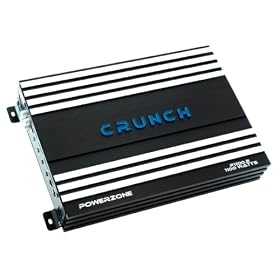 Crunch PowerZone P1100.2 1100 Maxx Watt Power A/B Class Two-Channel Amplifier