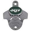 NY Jets Wall Mounted Bottle Opener - NFL Football - Fan Shop Sports Team Merchandise