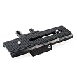 Quenox/Fotomate LP-01 Makro/Stereo-Einstellschlitten (Makroschlitten, Kameraschlitten, Fotoschlitten, Makroschiene) - Verstellweg 10cm