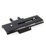 Produkt-Bild: LP-01 Makro/Stereo-Einstellschlitten (Makroschlitten, Kameraschlitten, Fotoschlitten, Makroschiene) - Verstellweg 10cm